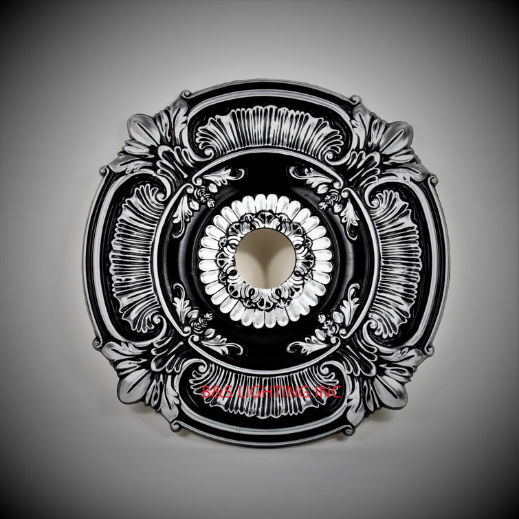 chrome ceiling medallion